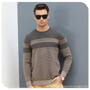 2017 nuevo estilo 100% cashmere suéter del hombre Puyuan China